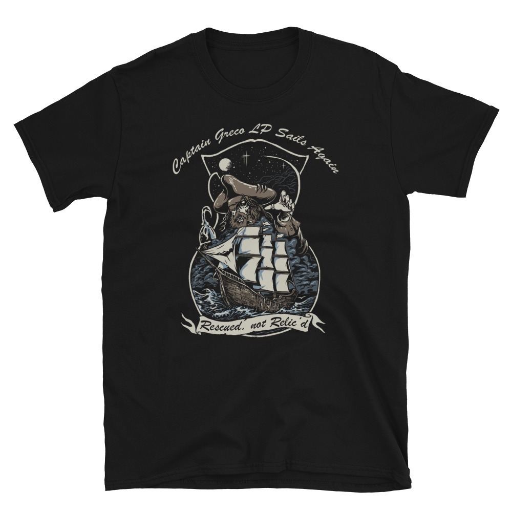 Greco Les Paul Tshirt Captain Greco
